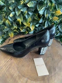 Pierre Cardin Topuğu Taşlı Kırışık Ayakkabı PC51201 thumbnail 5