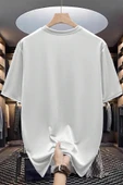 Pamuklu Perfectly Baskılı Oversize T-shirt - 5