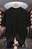 Pamuklu Perfectly Baskılı Oversize T-shirt - 3