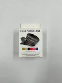 0,45X Süper Geniş Açı Lens, 15X Makro Lens-2in1 Nail Lash Studıo Çekım Lens - 2