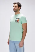 Bad Bear Bain Su Yeşil Erkek Baskılı Tişört thumbnail 2