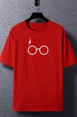 Unisex Potter Baskılı T-shirt thumbnail 5