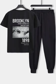 Unisex 1898 Brooklyn Baskılı 2'li Eşofman Takımı thumbnail 1
