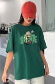 Unisex All Day Rabbit Tasarım T-shirt - 1