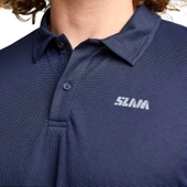 SLAM A108013S00-W13 ACT QD POLO Erkek Tişört Lacivert - 4