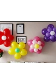 20'li Balon Çiçek Yapma Aparatı Parti ve Etkinlikler İçin Dekoratif Balon Çiçek Aparatı - 1