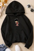 Çocuk Chen Baskılı Sweatshirt - 1
