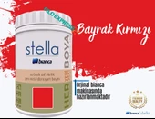BİANCA STELLA SU BAZLI SAF AKRİLİK BOYA 1 LİTRE BAYRAK KIRMIZI thumbnail 1