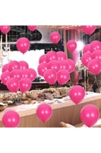 Gemar 15 Adet Balon Metalik Pembe Renk - 3