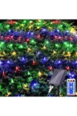2x2 Metre 8 Animasyon Modlu Ağ Perde Led Fişli Eklenebilir Modlu File Yılbaşı Süsleme - 2