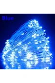 3 Metre Pilli Mor Peri Led Dekor Işık,Dekoratif Lamba,Ev Süsleme - 4