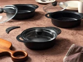 Porland Anolon Siyah Sahan Takımı 6 Parça 04FST003393 - 1