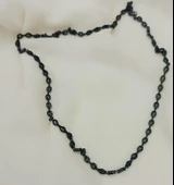 Çelik Siyah Zincir Kolye 316 L Paslanmaz Kolye Unisex Gerdanlık - 3