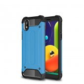 Galaxy A01 Core Kılıf Hybrid Zırh Silikon - 1