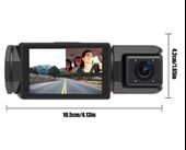 S-2 1080p Araç içi Kamera 3 Kameralı ( Ön Görüş - Geri görüş - İç Görüş ) Gece Görüşlü thumbnail 2