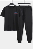 Unisex Back Baskılı 2'li Eşofman Takımı - 2