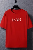 Unisex Man Baskılı T-shirt - 2