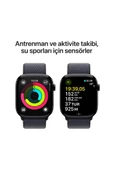 Watch Series 10 GPS 46mm Jet Siyah Alüminyum Kasa + Mürekkep Moru Spor Loop - 4
