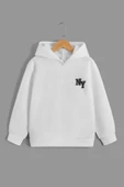 Ny Baskılı Erkek - Kız Çocuk Rahat Kalıp Sweatshirt - 5