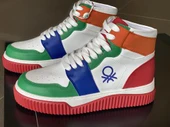 Benetton Renkli Bilekboy Spor Ayakkabı 31200 - 2
