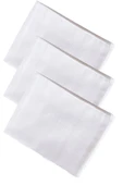 3’lü Özel Paket Premium Erkek Mendil Seti %100 Pamuk 42x42 cm - 3