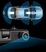 S-1 1080p Araç içi Kamera 3 Kameralı ( Ön Görüş - Geri görüş - İç Görüş ) Gece Görüşlü thumbnail 4