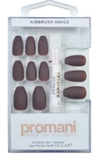 Matte Takma Tırnak Kiti Koyu Bordo Pr-5018 - 2
