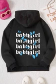 Babygirl Baskılı Erkek - Kız Çocuk Rahat Kalıp Sweatshirt thumbnail 1
