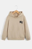 Ny Baskılı Erkek - Kız Çocuk Rahat Kalıp Sweatshirt - 3