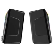 Lenovo Lecoo Ds104 6 Volt 80 Db 1+1 Kablolu Pc Bilgisayar Hoparlörü Gaming Oyuncu Speaker Hoparlör - 4