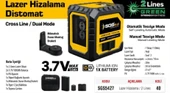 SGS PROFESYONEL LAZER HİZALAMA DİSTOMAT (ŞAKÜL) - 2