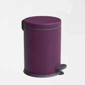 Mor Çöp Kovası Pedallı 8 L - Hijyenik, Şık ve Dayanıklı - 1