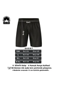 Tasarım Baskılı Pamuk Unisex Penye Short - 4