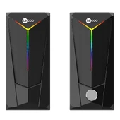 Lenovo Lecoo Ds104 6 Volt 80 Db 1+1 Kablolu Pc Bilgisayar Hoparlörü Gaming Oyuncu Speaker Hoparlör - 1