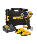Dewalt Dcd800d2t 18v 2.0ah Li-ion Kömürsüz Çift Akülü Darbesiz Matkap - 1