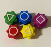 Beş Taş Oyunu Game Renkli Gonggi Beş Taş Seti thumbnail 4