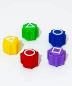 Beş Taş Oyunu Game Renkli Gonggi Beş Taş Seti thumbnail 1