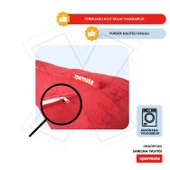 XPERMATE Sarılma Yastığı , Uyku Yastığı , Bacak Arası Yastığı Silindir 150x20 cm Kırmızı thumbnail 3