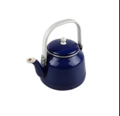 Alev Vintage Emaye Demlik Kettle 1,5Lt Lacivert - 2