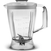 HOMEND FUNCTİONALL 2846H BLENDER HAZNELİ MUTFAK ROBOTU KREM - 4