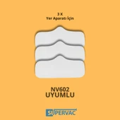 YUI NV602 Çok Fonksiyonlu Buharlı Temizlik Makinesi ile Uyumlu Yer Bezi 3 'lü thumbnail 3