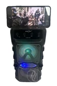 Karaoke Bluetooth Hoparlör Taşınabilir Kablosuz Usb SubWoofer RGB Işık Fm Sd Mikrofonlu Ses Bombası - 8