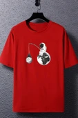 Unisex Uzay Baskılı T-shirt - 4