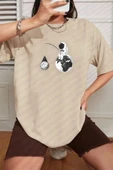 Unisex Uzay Baskılı T-shirt - 3