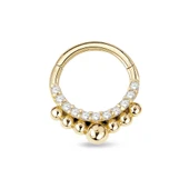 Top Top Model Sıra Taşlı Helix Piercing - 1