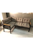 Miami melisa 2+2 Köşe Yön değiştirilebilir Koltuk Takımı Balkon-bahçe-kafe-mutfak-takımı - 1
