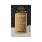 50 gr 999.9 IAR Gram Külçe Altın - 1
