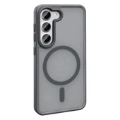 Samsung S23 Kılıf Magsafe Şarj Özellikli Mat Arka Yüzey Sio Kapak thumbnail 11