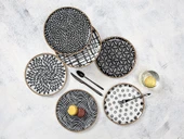 Porland Fractal 6 Kişilik Pasta Takımı 20cm 04POR034259 thumbnail 1