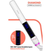 GOLDMASTER DİAMOND BY-5106 DİJİTAL DOKUNMATİK EKRAN SERAMİK PLAKA SAÇ DÜZLEŞTİRİCİ VE ŞEKİLLENDİRİCİ - 3